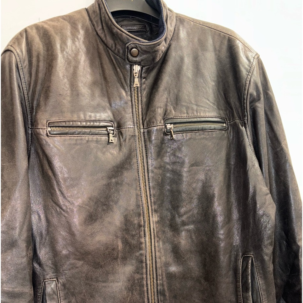 Tibor Brown Men’s Leather Jacket